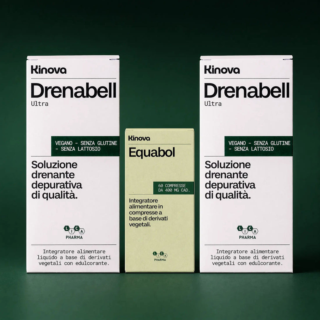 Kit Definizione Totale Kinova per drenaggio ed energia in estate