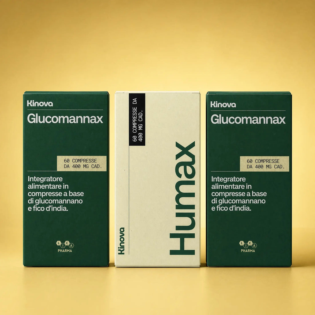 Kit Addio Fame Kinova con Humax e Glucomannax