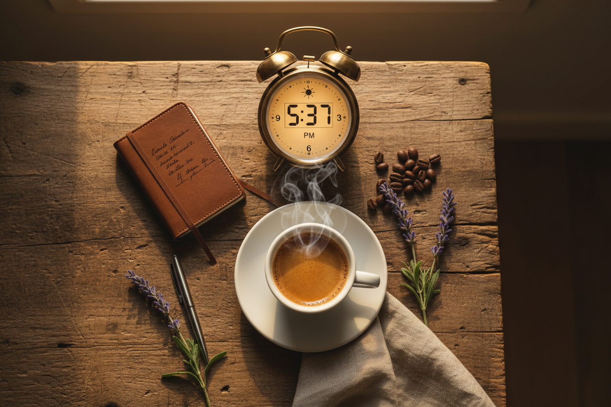 Caffeina e sonno: fino a che ora berla senza disturbare il riposo