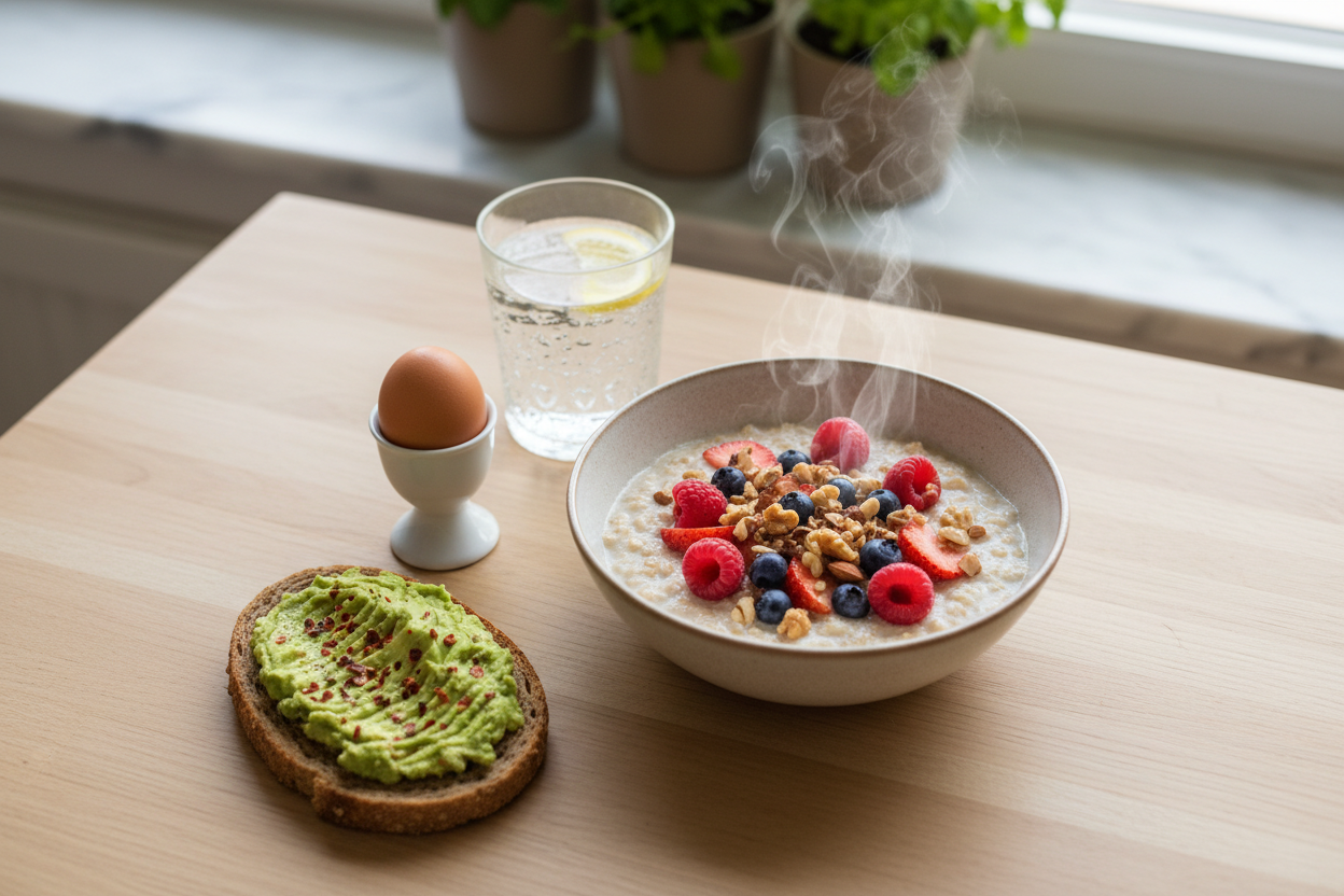 Colazione che sazia fino a pranzo con proteine, fibre e grassi buoni