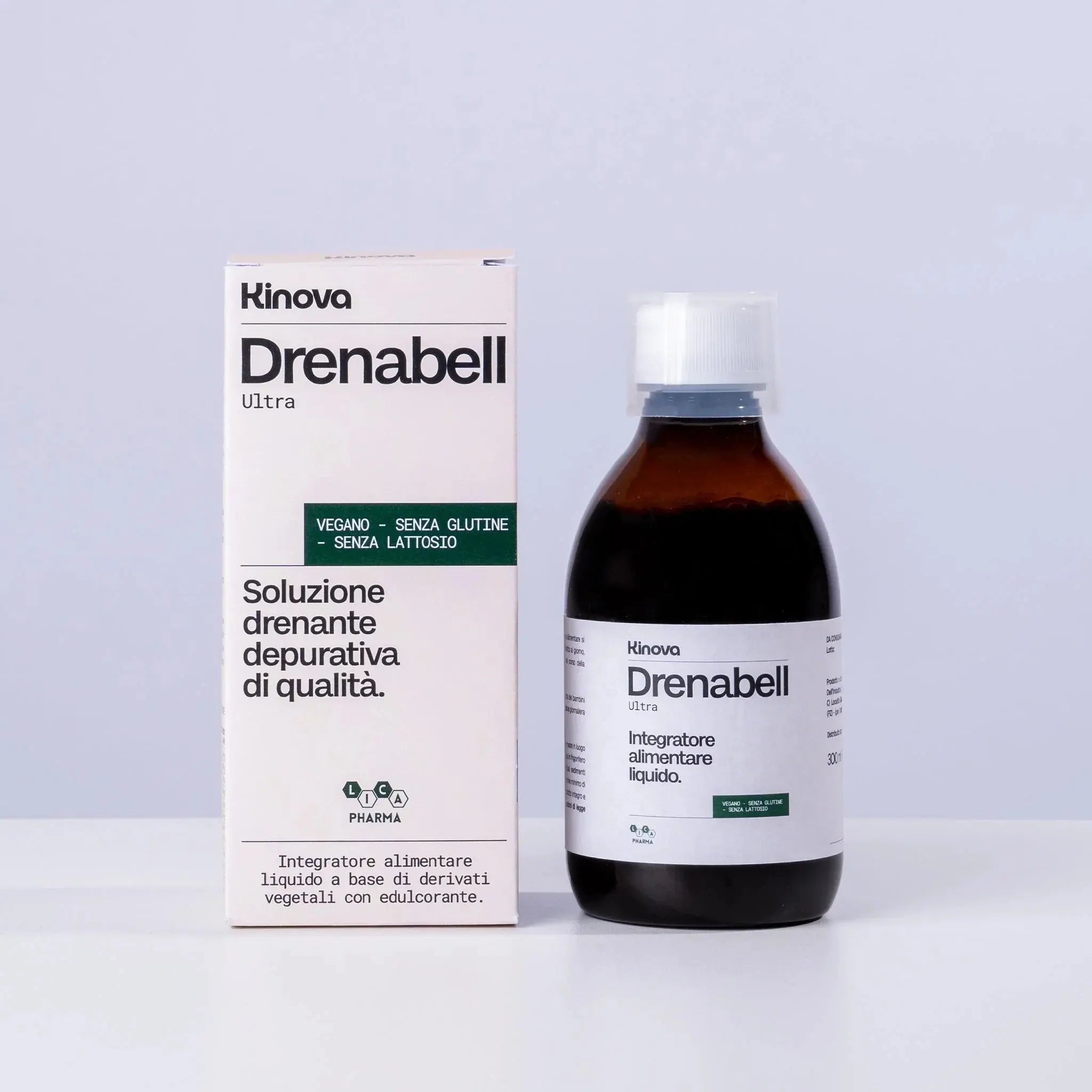Drenabell Ultra, drenante liquido Kinova contro gonfiore e ritenzione idrica