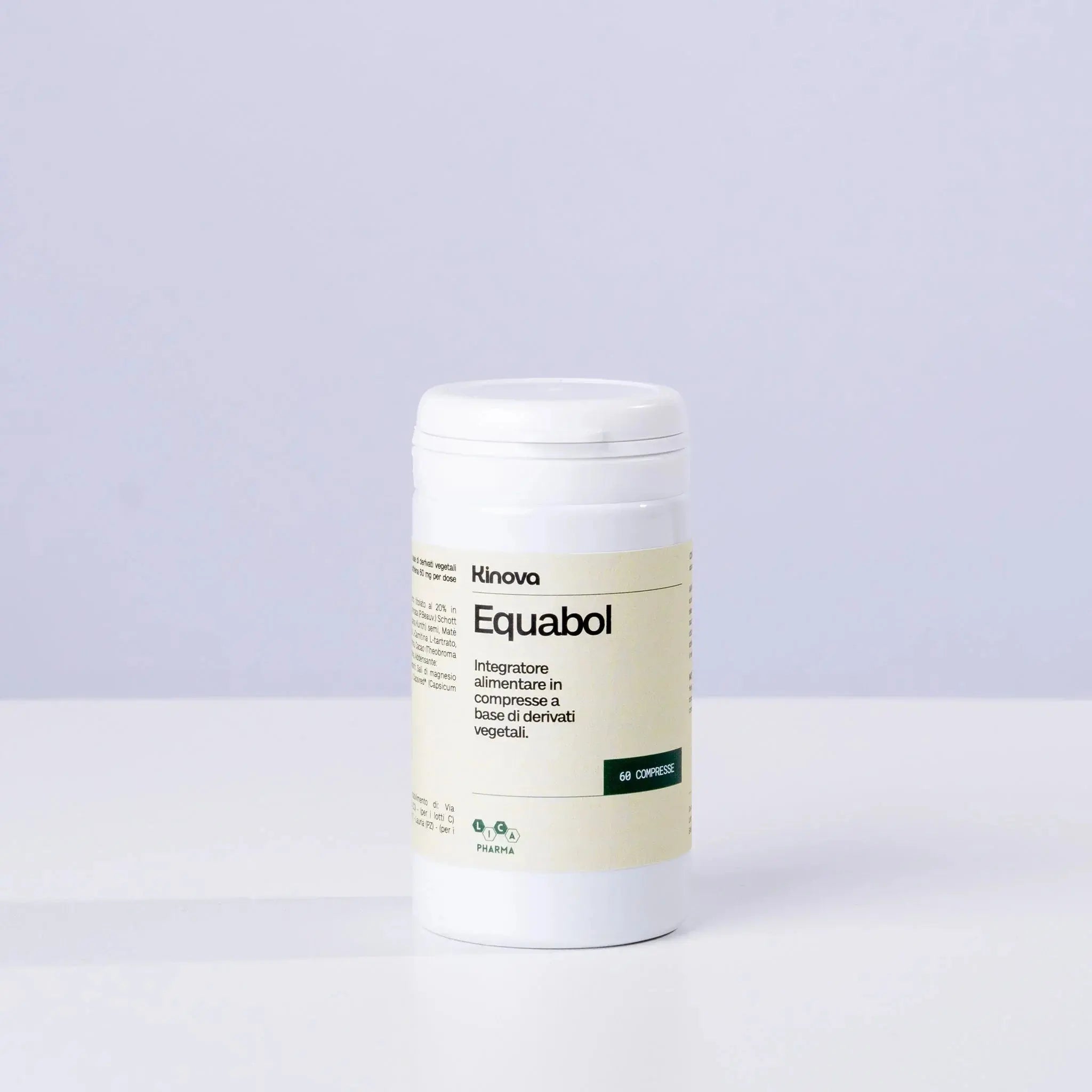 Equabol, integratore Kinova per energia e metabolismo, confezione da 60 compresse