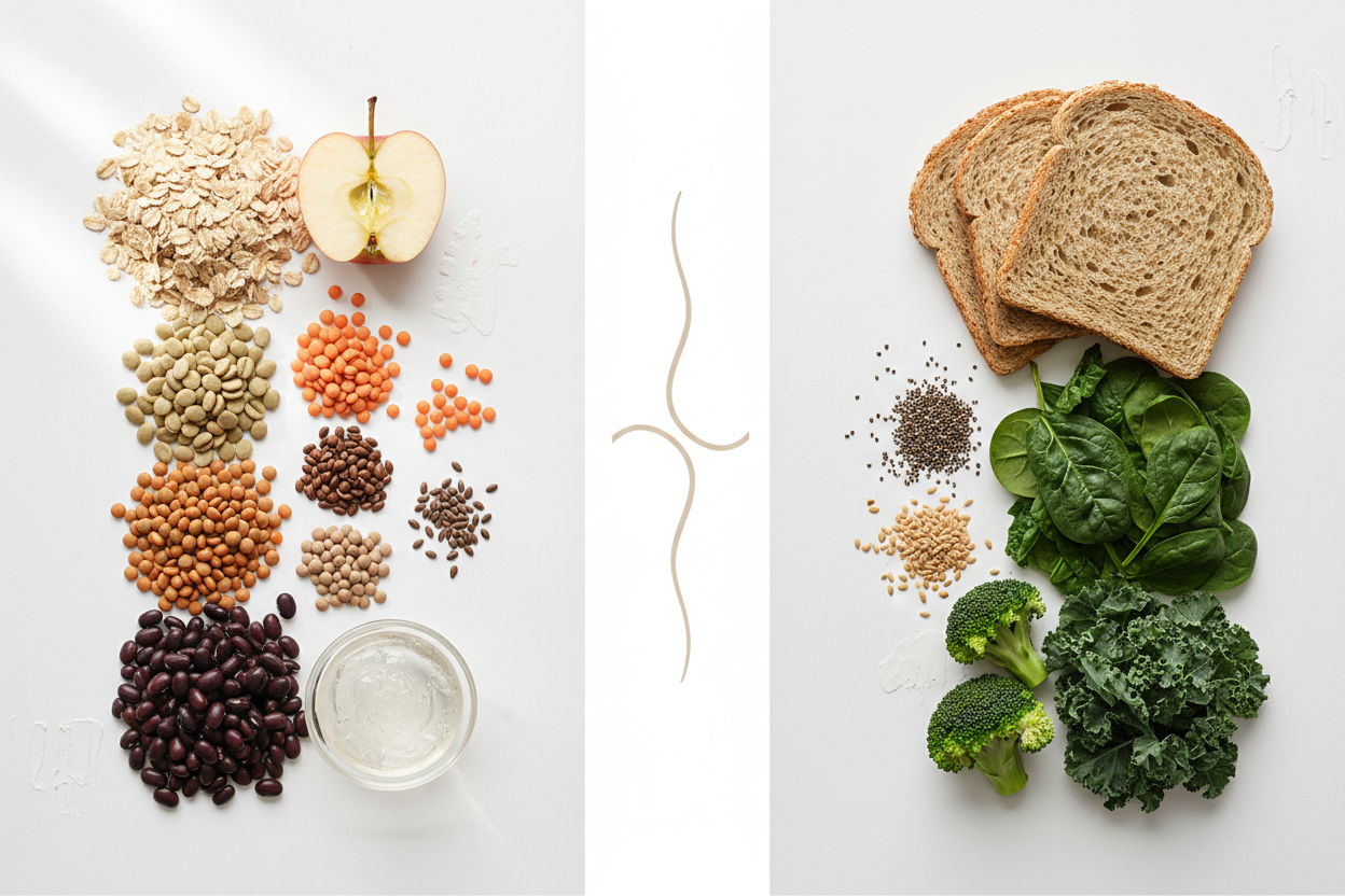 Fibre solubili e insolubili: differenze e alimenti che le contengono