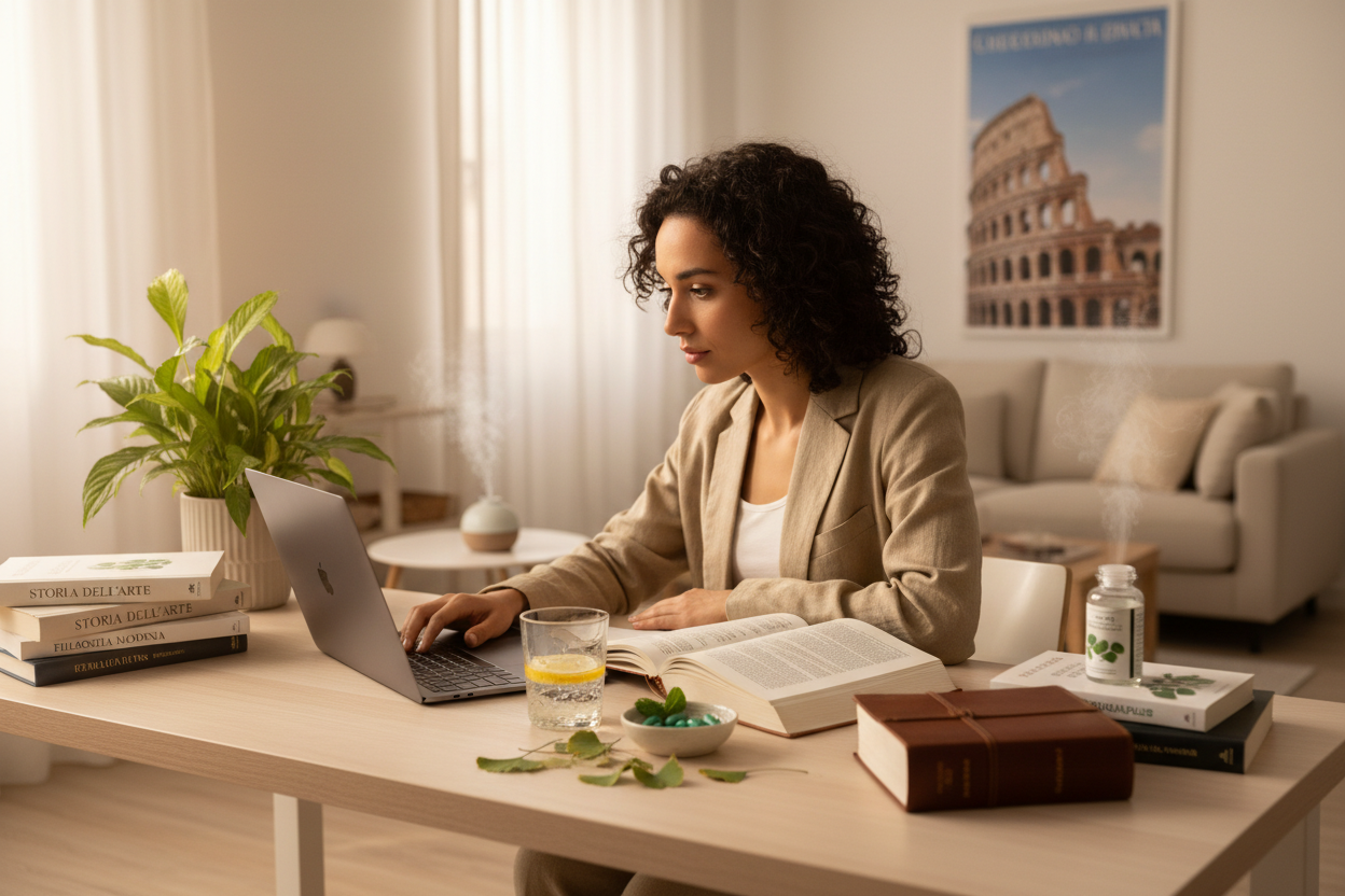 Studiare e lavorare con concentrazione nelle sessioni intense