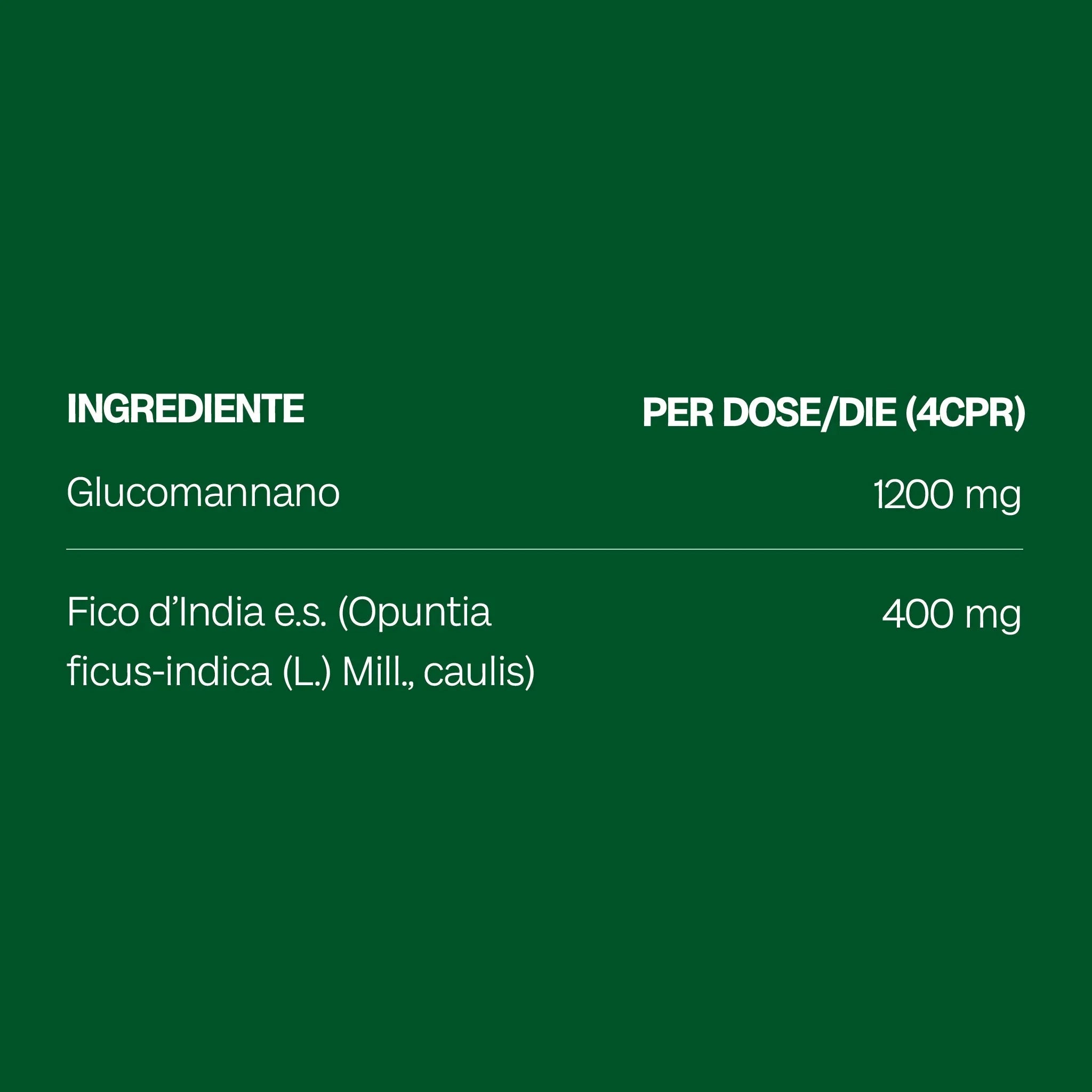 Glucomannax etichetta - Kinova